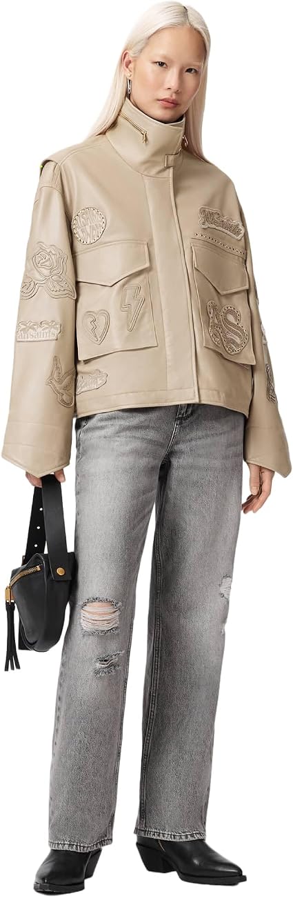 AllSaints Women's Clay Patch Jacket
