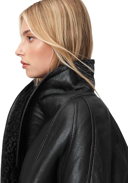 AllSaints Women's Charlton Shearling